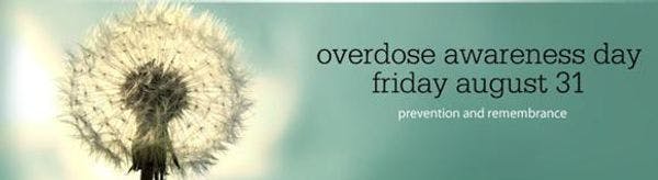 August 31 is International Overdose Awareness Day