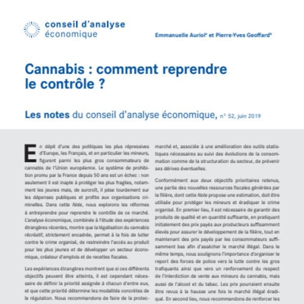 Cannabis : comment reprendre le contrôle ?