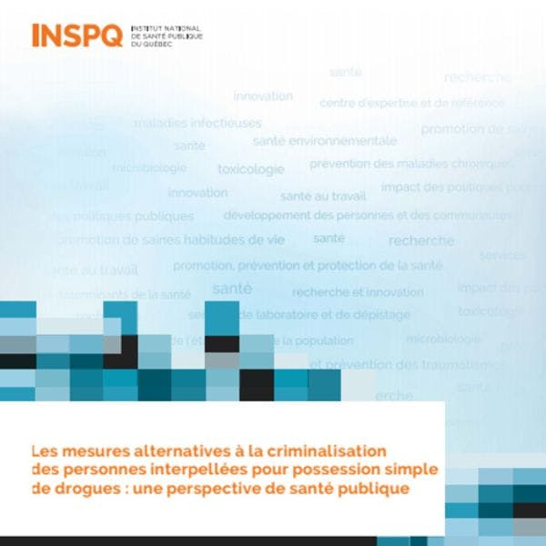 Les mesures alternatives à la criminalisation des personnes interpellées pour possession simple de drogues : une perspective de santé publique