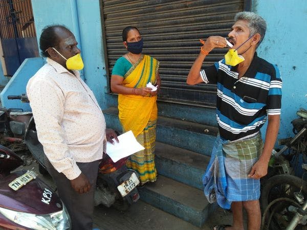 En Chennai, India, una comunidad de personas usuarias de drogas escriben una historia alentadora durante el confinamiento