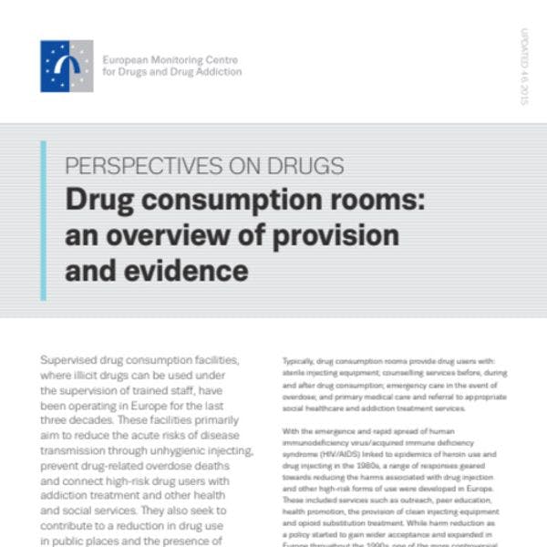 Salle de consommation à moindre risques : vue d’ensemble des dispositifs et des données