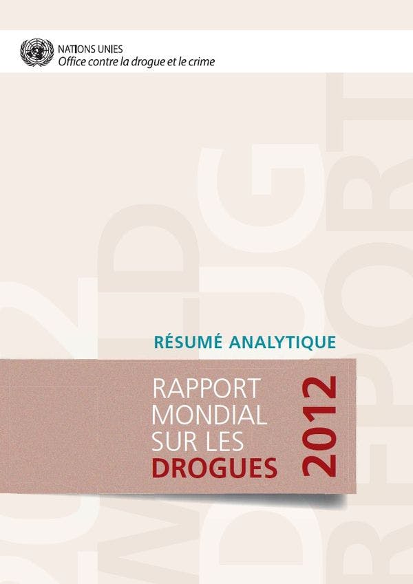 Rapport mondial sur les drogues de 2012