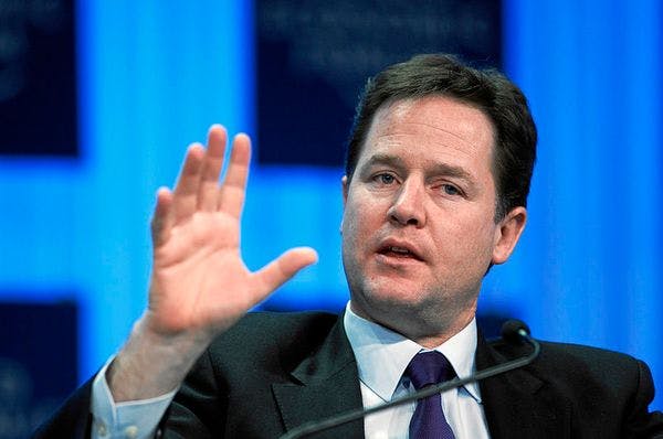 Lutte contre les drogues : "L'approche prohibitive ne protège pas nos enfants", affirme Nick Clegg