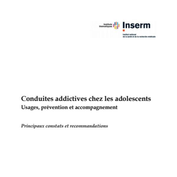 Conduites addictives chez les adolescents