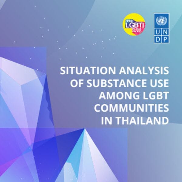 Análisis de la situación del consumo de sustancias entre comunidades LGBT en Tailandia