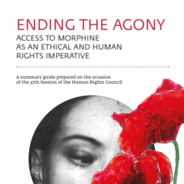 Ending the agony:  Access to morphine as an ethical and human rights imperative