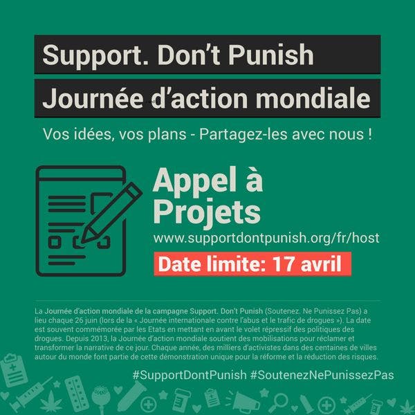 Journée d'action mondiale de Soutenez. Ne Punissez Pas - 2020