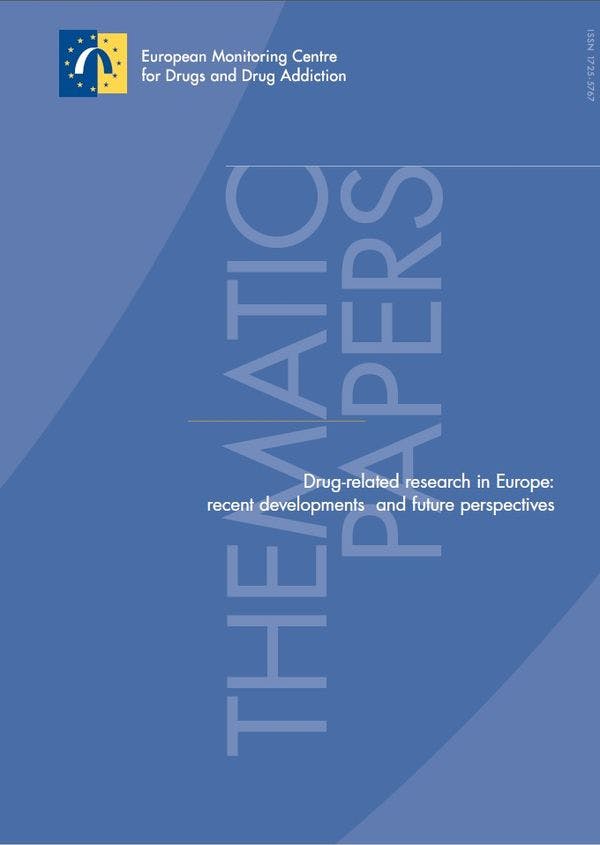 EMCDDA Drug-related research in Europe: recent developments and future perspectives