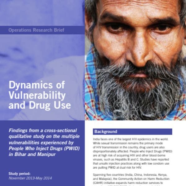 Dynamics of vulnerability and drug use in India