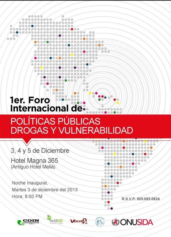 1er foro internacional de políticas públicas, drogas y vulnerabilidad