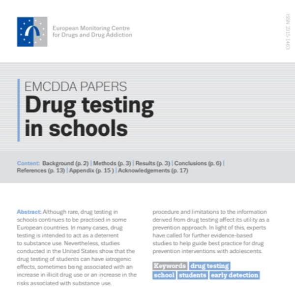 Drug testing in schools