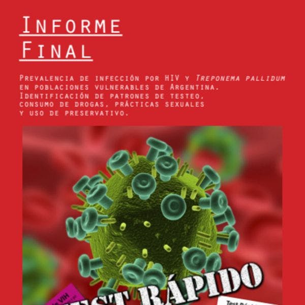 Prevalencia de infección por HIV en poblaciones vulnerables de Argentina