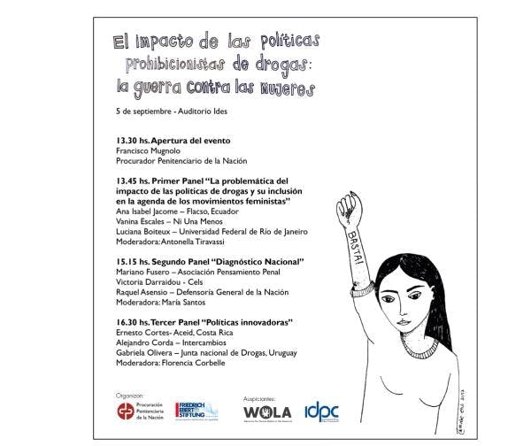 El impacto de las políticas prohibicionistas de drogas: la guerra contra las mujeres