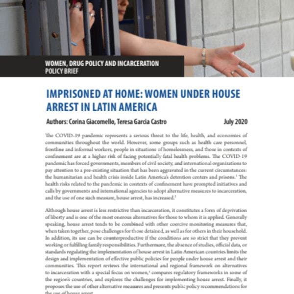 Imprisoned at home: Women under house arrest in Latin America