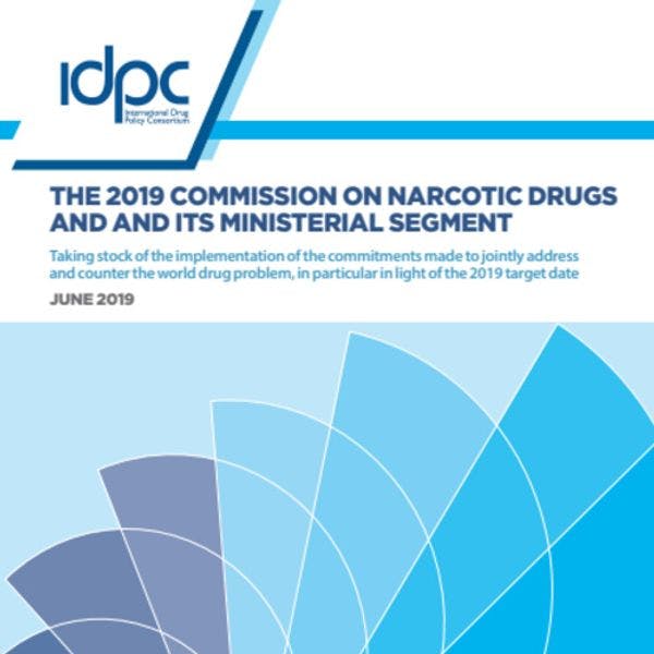 La Comisión de Estupefacientes de 2019 y su Segmento ministerial: Informe de los procedimientos